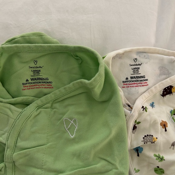 2-pack SwaddleMe sleep sacks (large) - Picture 3 of 4